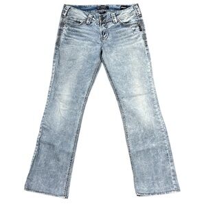 Silver Jeans Women's Boot Cut Light Blue
